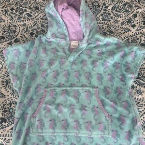 Seahorse Hooded Poncho